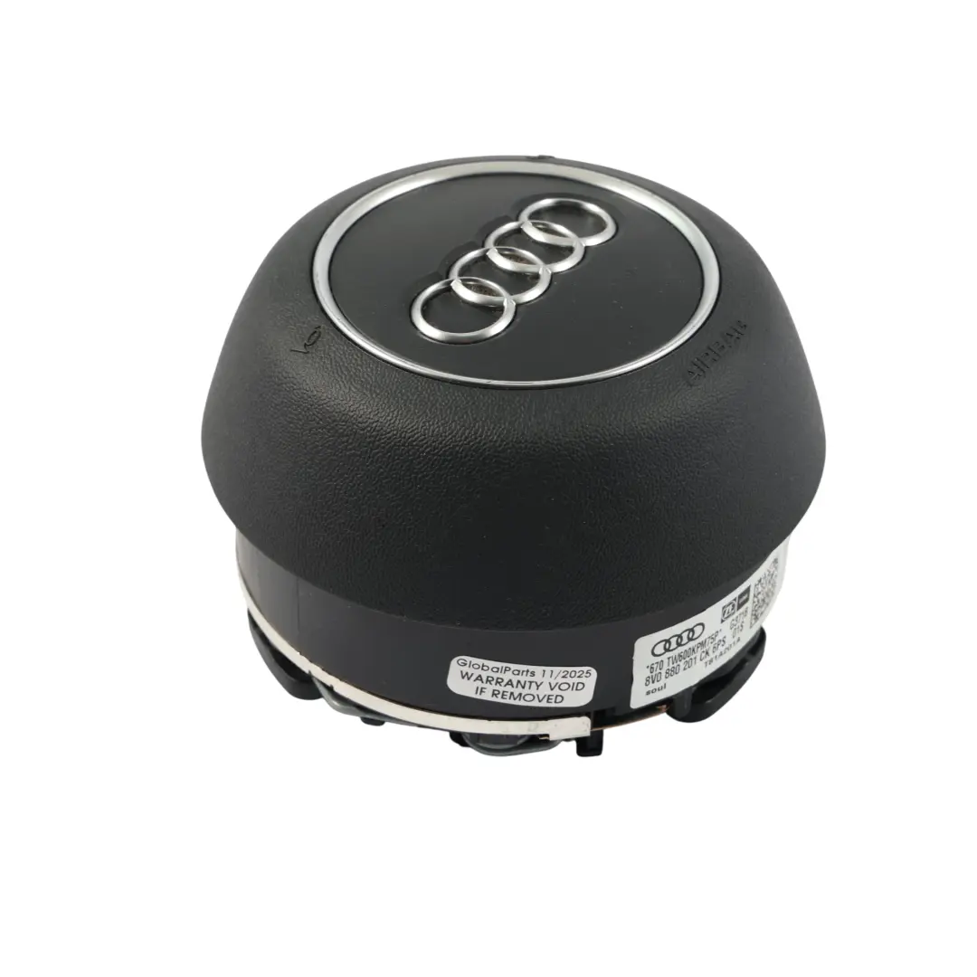Audi A3 S3 RS3 8V Module Commande Pneumatique Volant Côté Conducteur - SKU 8V0880201CK - Numéro de pièce 8V0880201CK