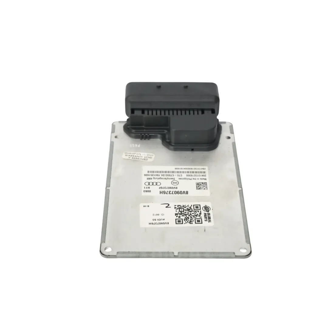 Audi A3 S3 8V Modulo AMR Unità Di Controllo Sospensione Posteriore - SKU 8V0907376H - Numero di parte 8V0907376H