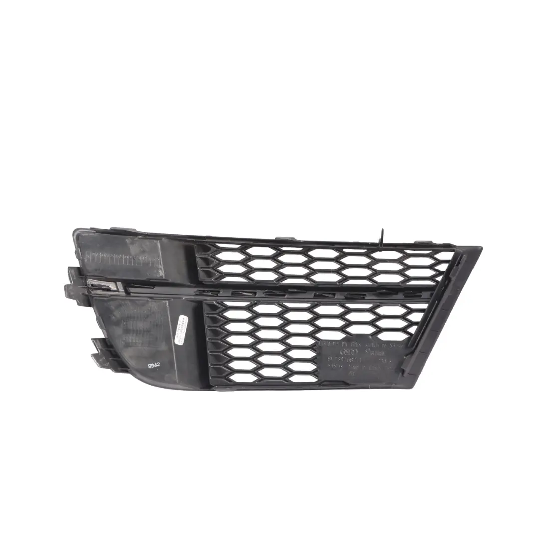 Front Bumper Cover Fog Light Grid Grille Trim Right O/S to Audi S3 8V with Part number 8V3807682Q Audi S3 8V Front Bumper Cover Fog Light Grid Grille Trim Right O/S - SKU 8V3807682Q - Part number 8V3807682Q