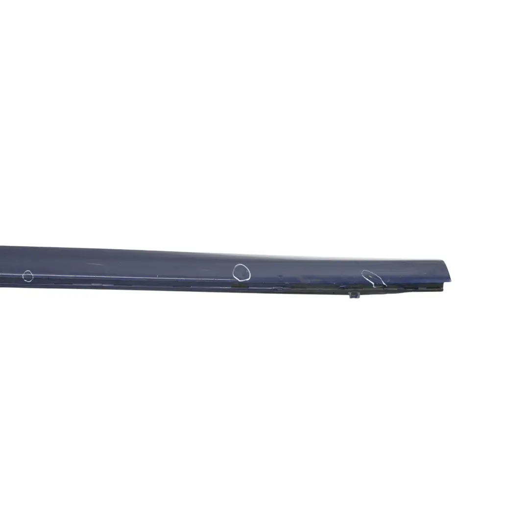 Side Skirt Left N/S Sill Cover Estoril Blue Metallic X5P to Audi A3 S3 8V Hatchback with Part number 8V3853859 Audi A3 S3 8V Hatchback Side Skirt Left N/S Sill Cover Estoril Blue Metallic X5P - SKU 8V3853859-ESB - Part number 8V3853859