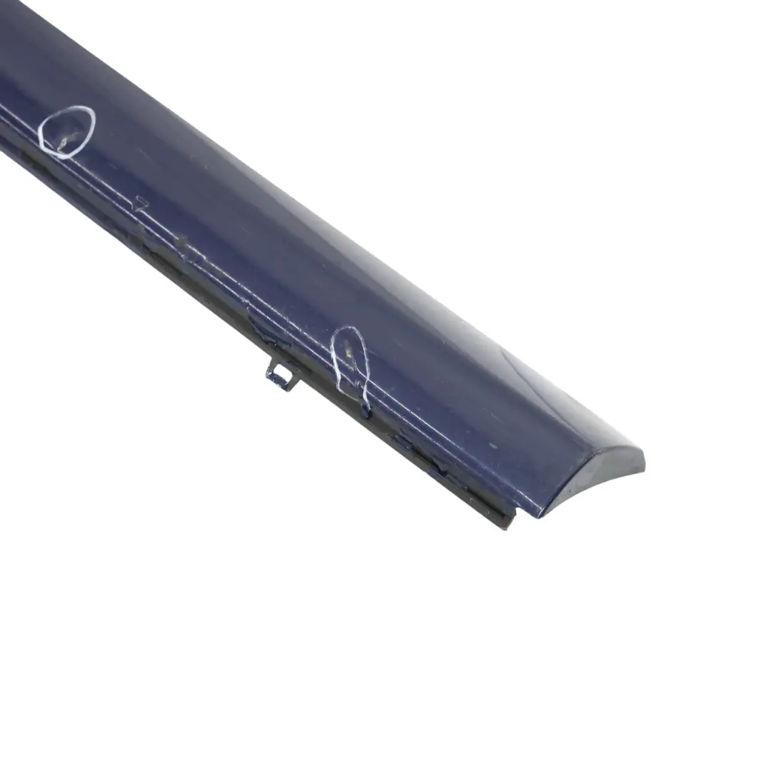 Side Skirt Left N/S Sill Cover Estoril Blue Metallic X5P to Audi A3 S3 8V Hatchback with Part number 8V3853859 Audi A3 S3 8V Hatchback Side Skirt Left N/S Sill Cover Estoril Blue Metallic X5P - SKU 8V3853859-ESB - Part number 8V3853859