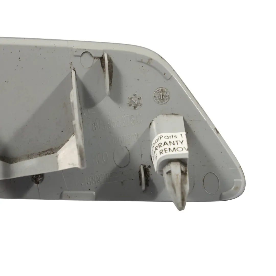 Coperchio Lavafari Anteriore Sinistro Nero Mitico - Y9T per Audi A3 S3 8V con numero di parte 8V3955275C Audi A3 S3 8V Coperchio Lavafari Anteriore Sinistro Nero Mitico - Y9T - SKU 8V3955275C-MYB - Numero di parte 8V3955275C