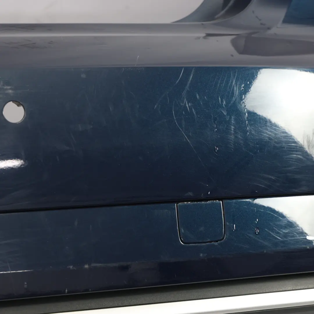 Bumper Trim Panel Covering Cosmos Blue Metallic - X5E to Audi A3 8V Rear with Part number 8V4807067L Audi A3 8V Rear Bumper Trim Panel Covering Cosmos Blue Metallic - X5E - SKU 8V4807067L-COBL - Part number 8V4807067L