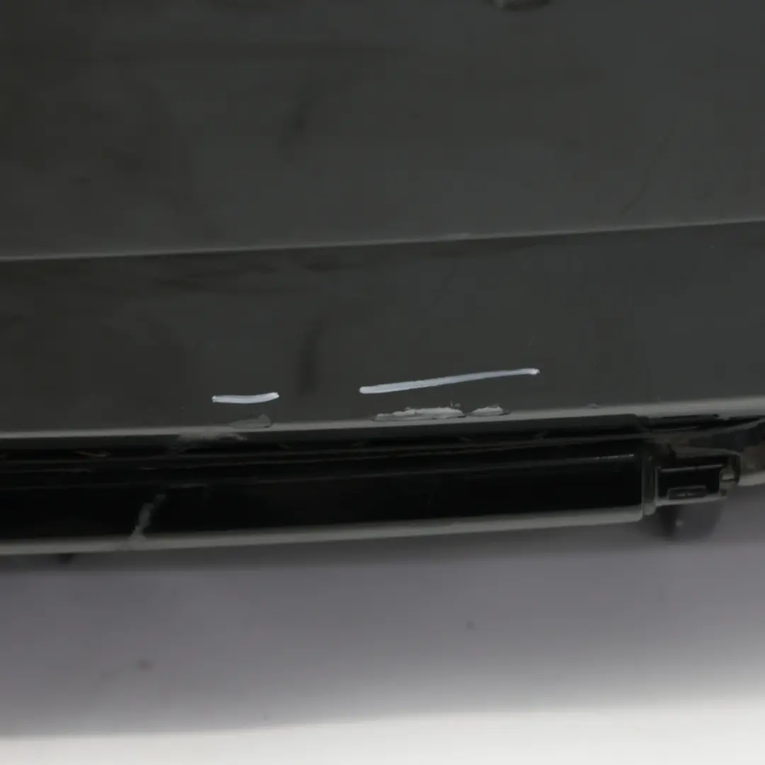 Bumper Trim Panel Covering Mythical Black Metallic - Y9T to Audi S3 8V Rear with Part number 8V4807067P Audi S3 8V Rear Bumper Trim Panel Covering Mythical Black Metallic - Y9T - SKU 8V4807067P-MYB - Part number 8V4807067P