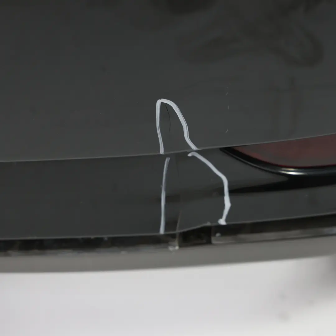 Bumper Trim Panel Covering Mythical Black Metallic - Y9T to Audi S3 8V Rear with Part number 8V4807067P Audi S3 8V Rear Bumper Trim Panel Covering Mythical Black Metallic - Y9T - SKU 8V4807067P-MYB - Part number 8V4807067P