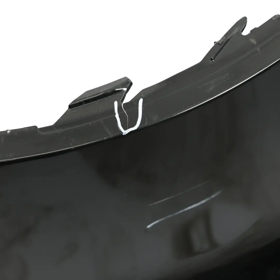 Bumper Trim Panel Covering Mythical Black Metallic - Y9T to Audi S3 8V Rear with Part number 8V4807067P Audi S3 8V Rear Bumper Trim Panel Covering Mythical Black Metallic - Y9T - SKU 8V4807067P-MYB - Part number 8V4807067P