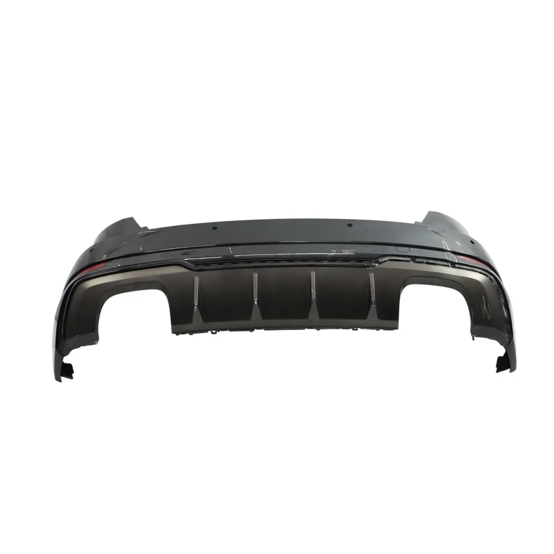 Audi S3 8V Rear Bumper Trim Panel Covering Mythical Black Metallic - Y9T - SKU 8V4807067P-MYB - Part number 8V4807067P