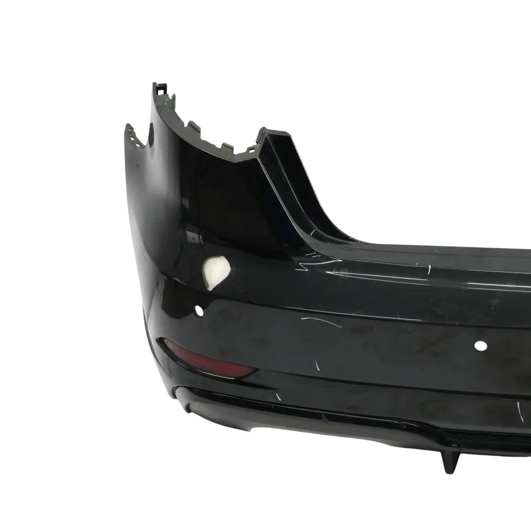 Audi S3 8V Rear Bumper Trim Panel Covering Mythical Black Metallic - Y9T - SKU 8V4807067P-MYB - Part number 8V4807067P