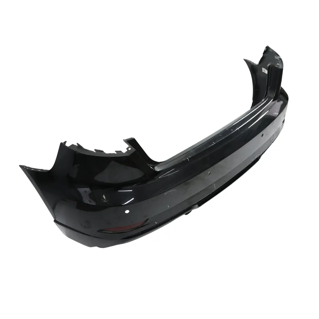 Audi S3 8V Rear Bumper Trim Panel Covering Mythical Black Metallic - Y9T - SKU 8V4807067P-MYB - Part number 8V4807067P