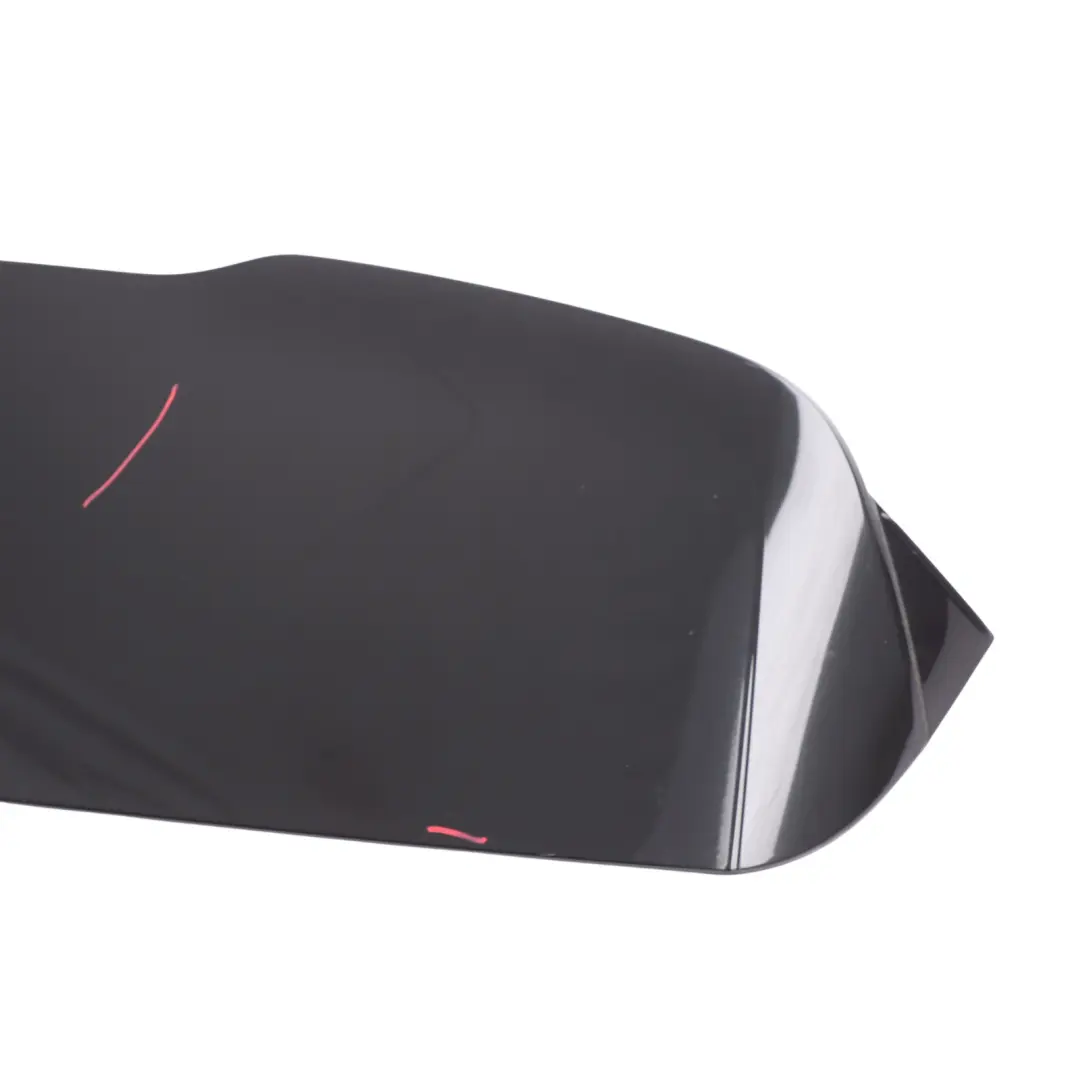 Audi A3 S3 8V Sportback Rear Spoiler Boot Lid Tailgate Trim Mythical Black - Y9T - SKU 8V4827933C-MYB - Part number 8V4827933C
