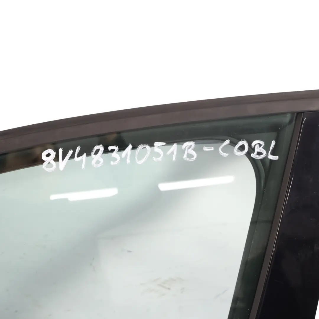 Audi A3 8V Door Front Left N/S Cosmos Blue Metallic - X5E - SKU 8V4831051B-COBL - Part number 8V4831051B