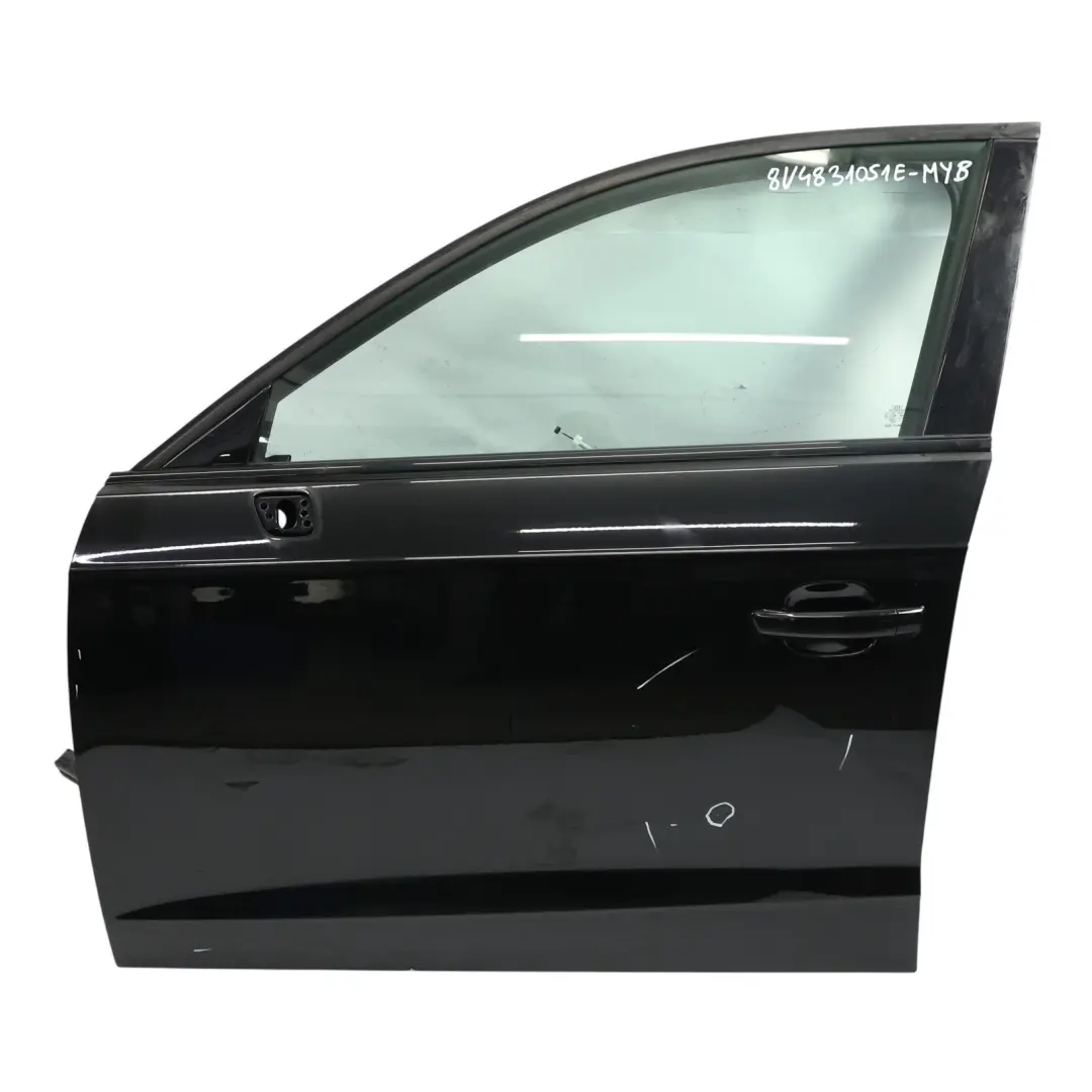 Audi A3 8V Porte Avant Gauche Mythical Black Noir Métallisé - Y9T - SKU 8V4831051E-MYB - Numéro de pièce 8V4831051E