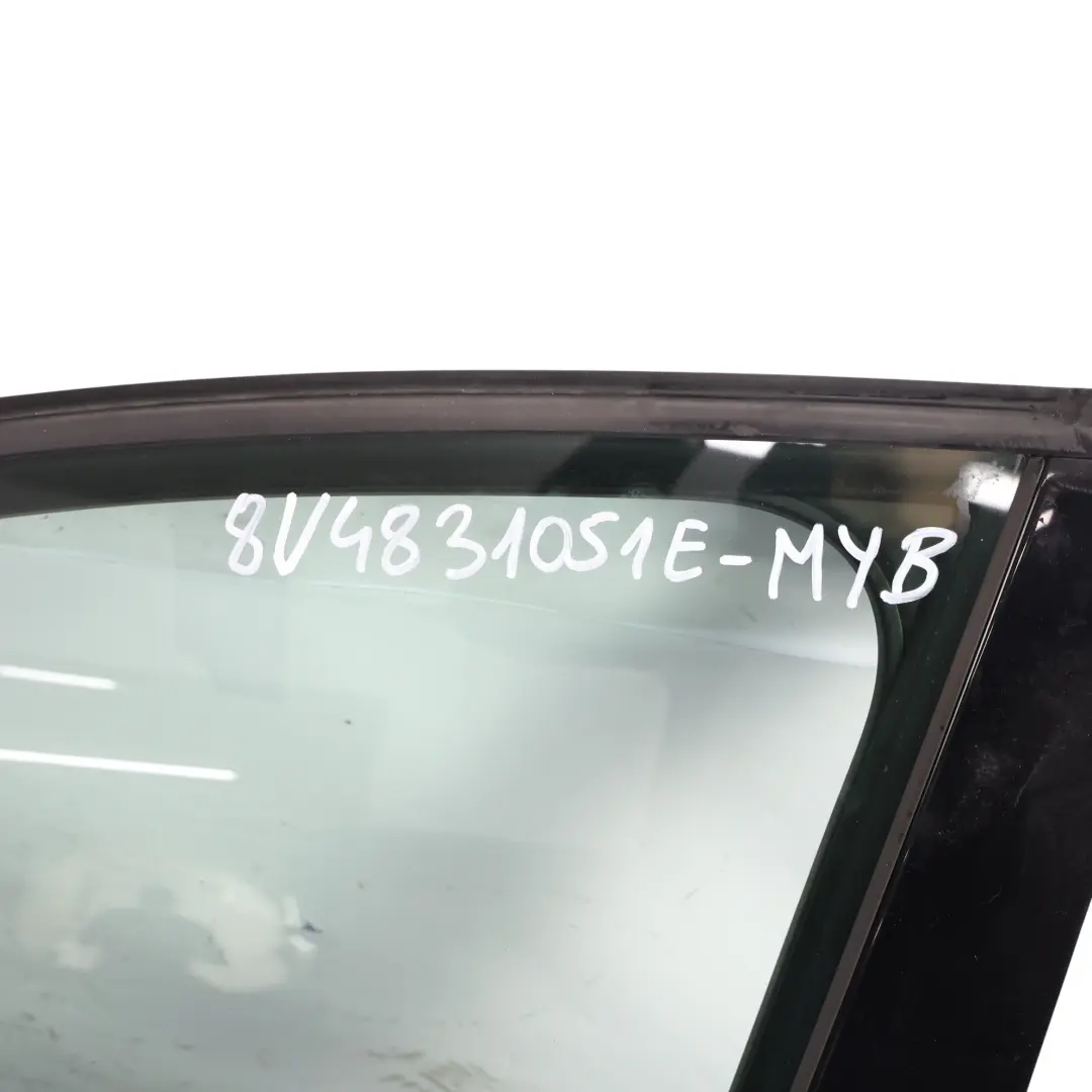 Audi A3 8V Door Front Left N/S Mythical Black Metallic - Y9T - SKU 8V4831051E-MYB - Part number 8V4831051E