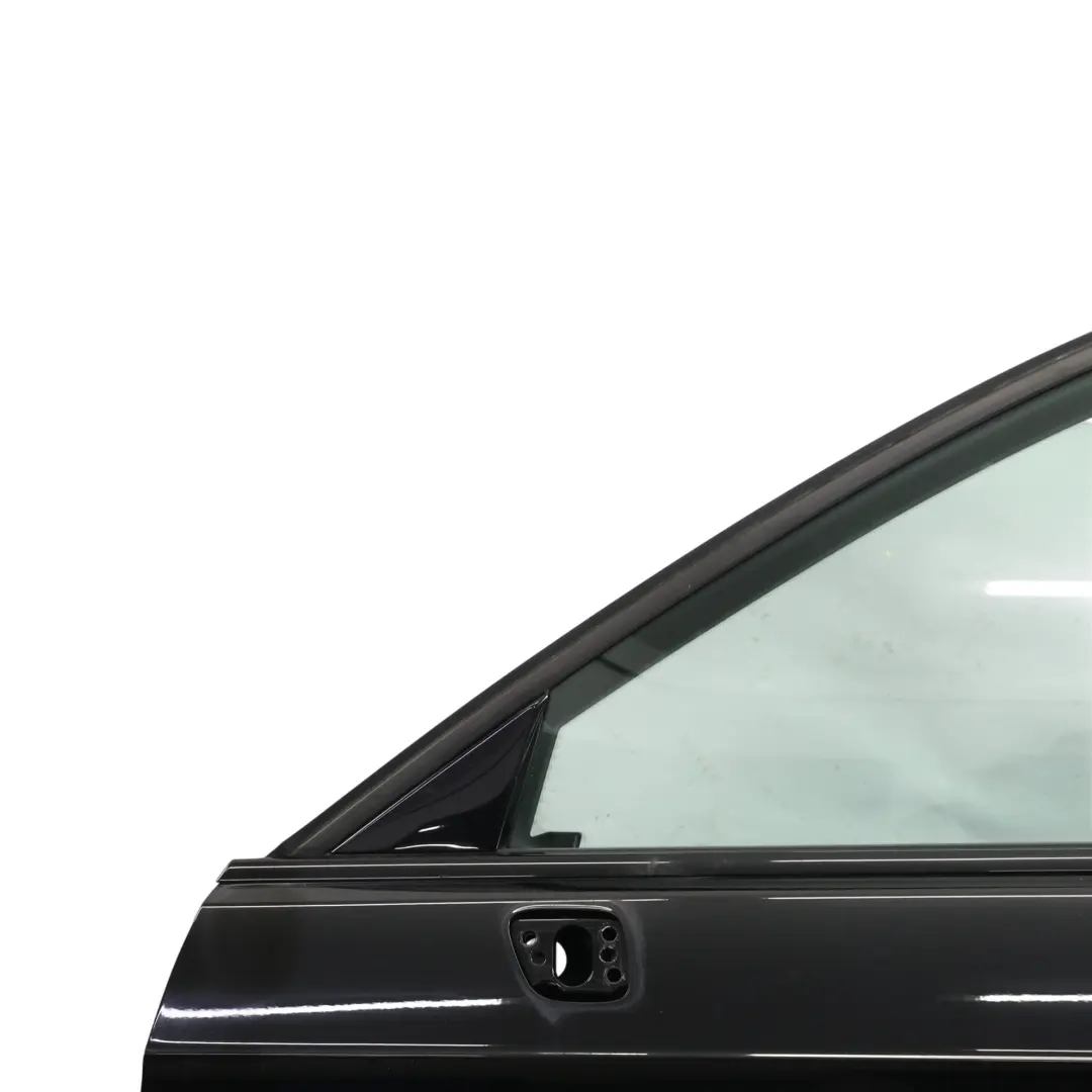 Door Front Left N/S Mythical Black Metallic - Y9T to Audi A3 8V with Part number 8V4831051E Audi A3 8V Door Front Left N/S Mythical Black Metallic - Y9T - SKU 8V4831051E-MYB - Part number 8V4831051E