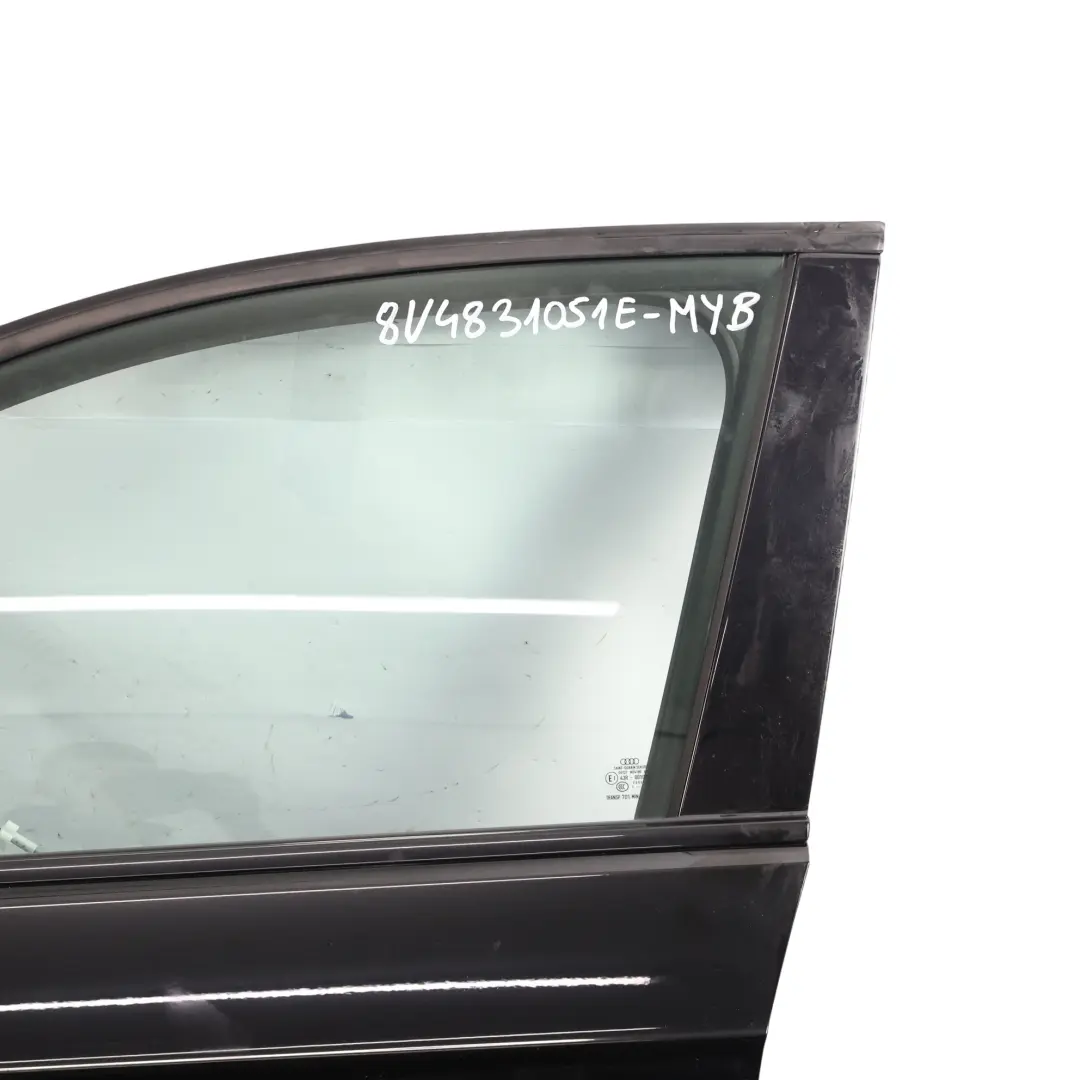 Gauche Mythical Black Noir Métallisé - Y9T pour Audi A3 8V Porte Avant à propos du numéro de pièce 8V4831051E Audi A3 8V Porte Avant Gauche Mythical Black Noir Métallisé - Y9T - SKU 8V4831051E-MYB - Numéro de pièce 8V4831051E