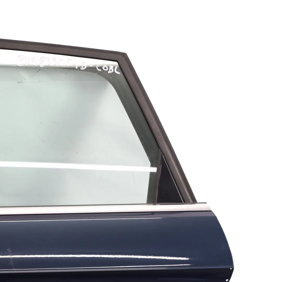 Audi A3 8V Sportback Door Rear Left N/S Cosmos Blue Metallic - X5E - SKU 8V4833051B-COBL - Part number 8V4833051B