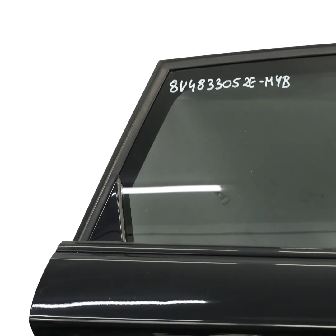 Sportback Puerta Trasera Derecha Mythical Black Negro Metálico - Y9T para Audi A3 8V con número de pieza 8V4833052E Audi A3 8V Sportback Puerta Trasera Derecha Mythical Black Negro Metálico - Y9T - SKU 8V4833052E-MYB - Número de pieza 8V4833052E