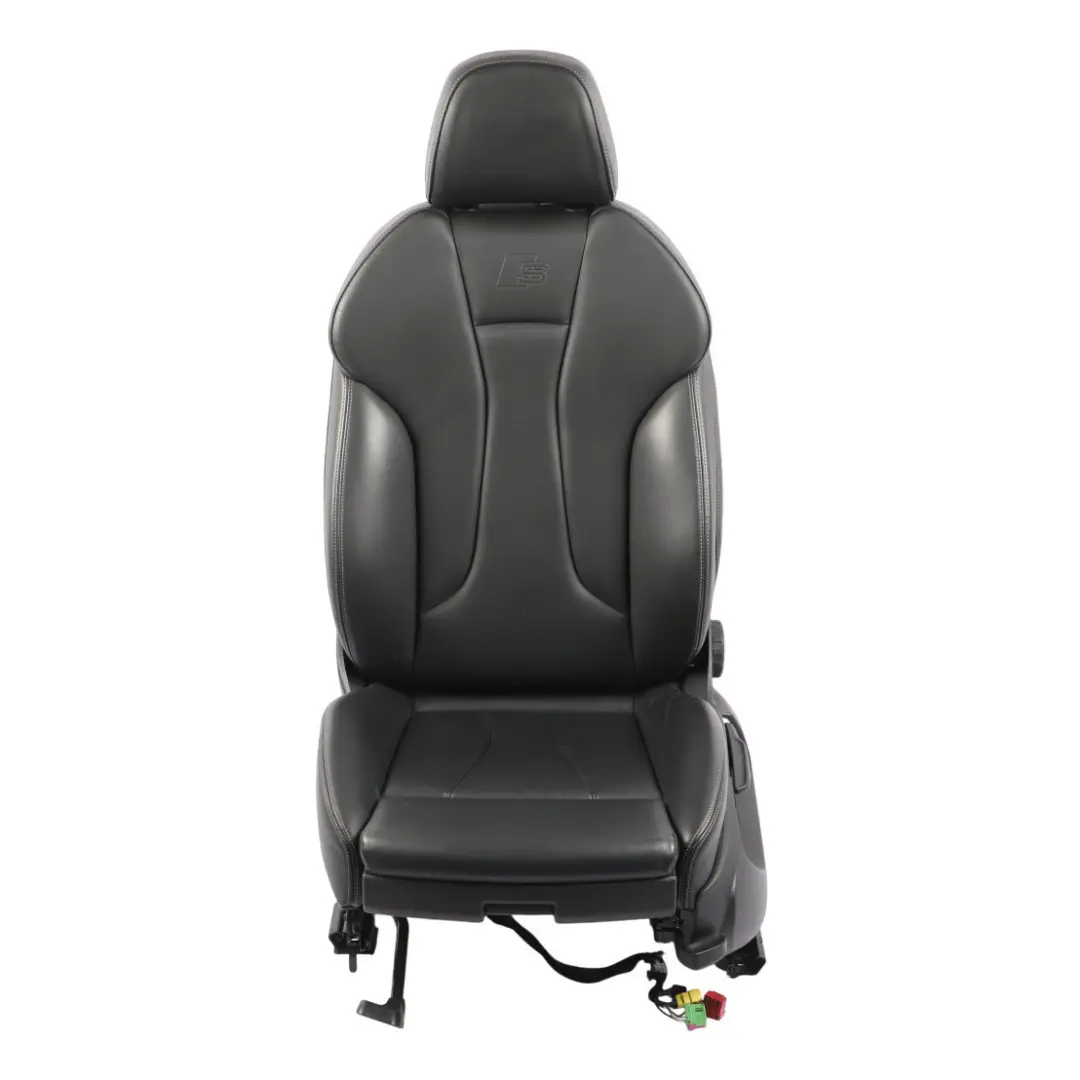 Audi A3 S3 8V 5D Sportback Front Seat Sport Heated Leather Soul Black Left N/S - SKU 8V4881805AF-2 - Part number 8V4881805AF