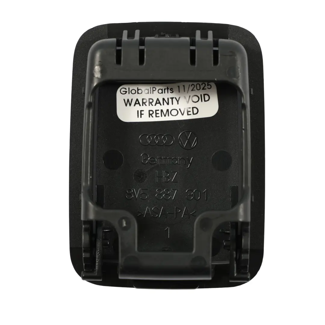 Audi A3 8Y A4 B9 Tapa Del Asiento Trasero Isofix Negro - SKU 8V5887301 - Número de pieza 8V5887301