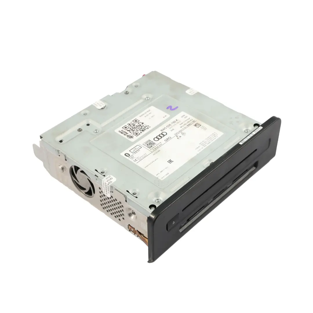 Audi A4 B9 Czytnik Multimedia Nawigacja MMI CD SD - SKU 8W0035192K - Numer Części 8W0035192K