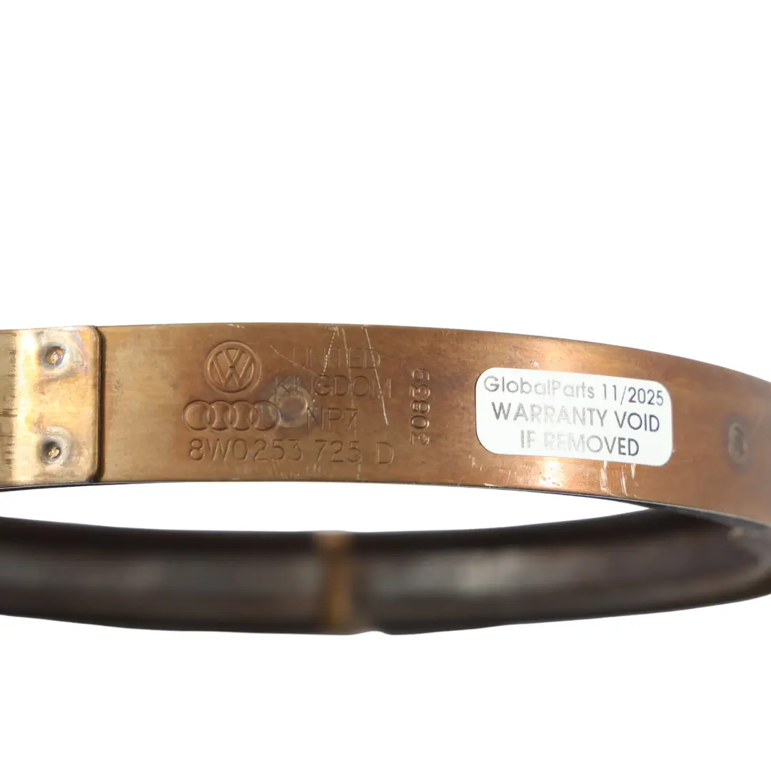 Schalldämpferanschlussklemme Auspuffhalterung Halterung für Audi A6 C8 mit Teilenummer 8W0253725D Audi A6 C8 Schalldämpferanschlussklemme Auspuffhalterung Halterung - SKU 8W0253725D - Teilenummer 8W0253725D