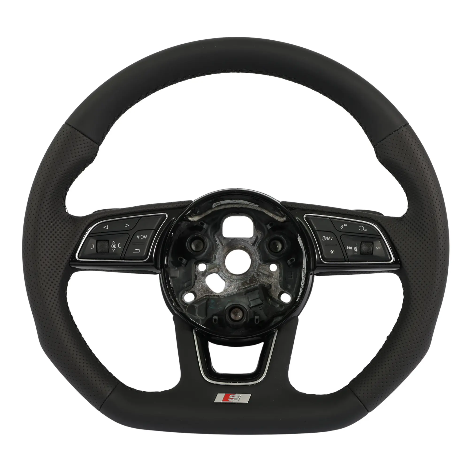 Audi A4 B9 A5 F5 Lenkrad S-Line NEU Leder Schaltwippen 8W0419091DH