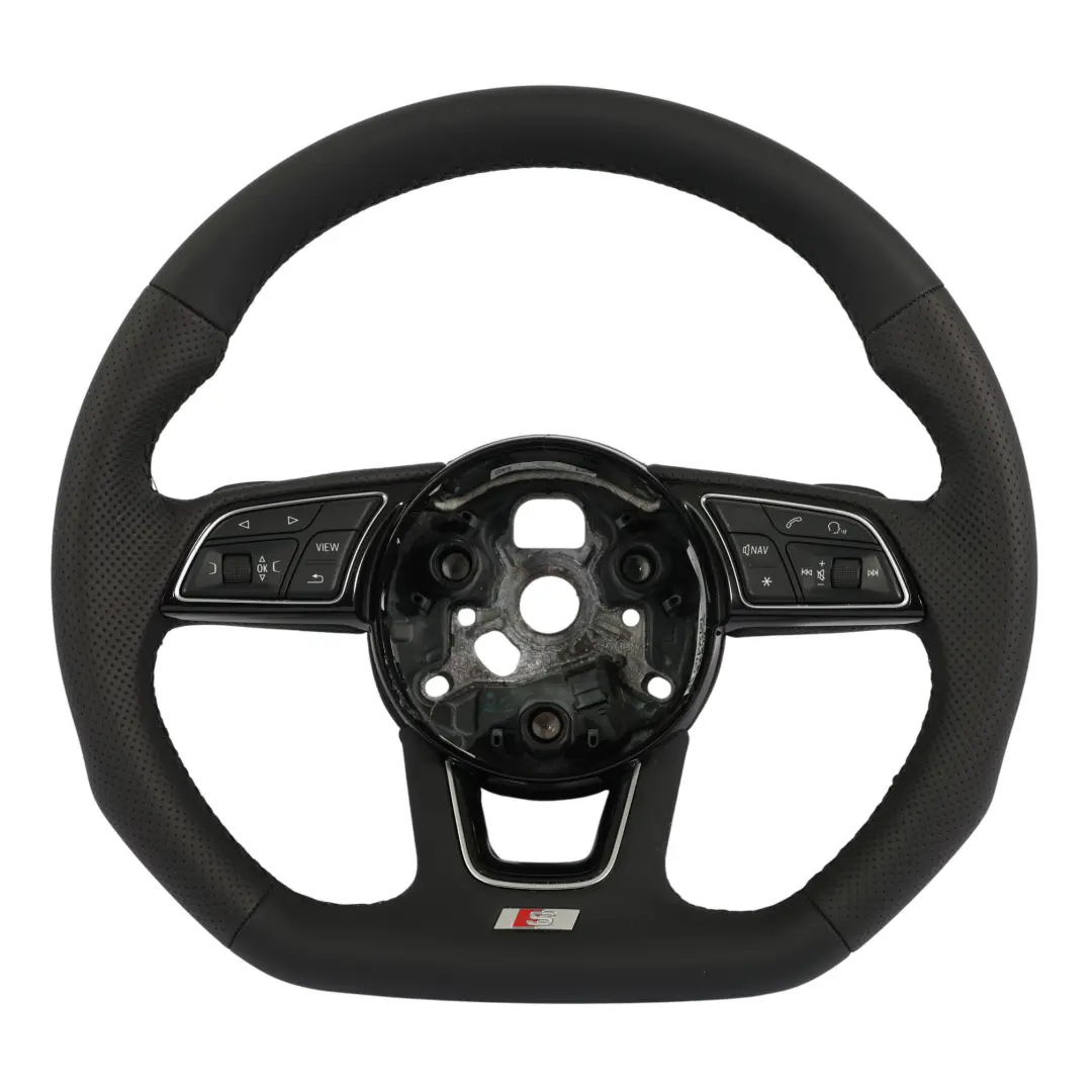 Audi A4 B9 A5 F5 Volant S-Line NEUF Cuir Palettes Changement Vitesse - SKU 8W0419091DH-2 - Numéro de pièce 8W0419091DH