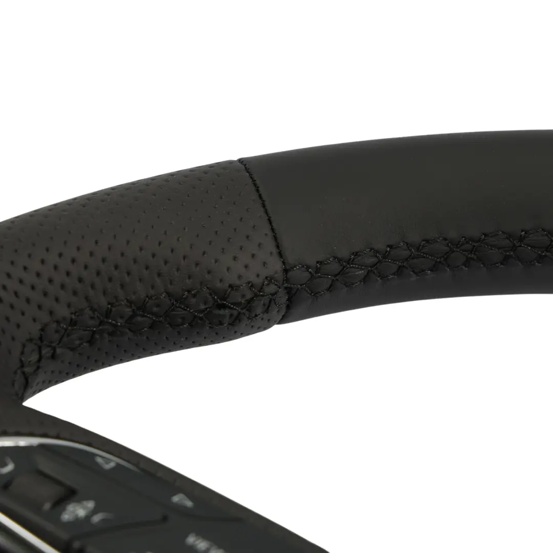 Steering Wheel S-Line NEW Leather Paddle Shift to Audi A4 B9 A5 F5 with Part number 8W0419091DH Audi A4 B9 A5 F5 Steering Wheel S-Line NEW Leather Paddle Shift - SKU 8W0419091DH-2 - Part number 8W0419091DH