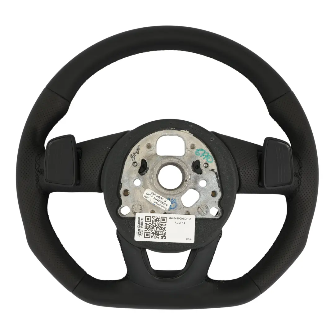 Kierownica S-Line NOWA Czarna Skóra Ścięta do Audi A4 B9 A5 F5 o numerze 8W0419091DH Audi A4 B9 A5 F5 Kierownica S-Line NOWA Czarna Skóra Ścięta - SKU 8W0419091DH-2 - Numer Części 8W0419091DH