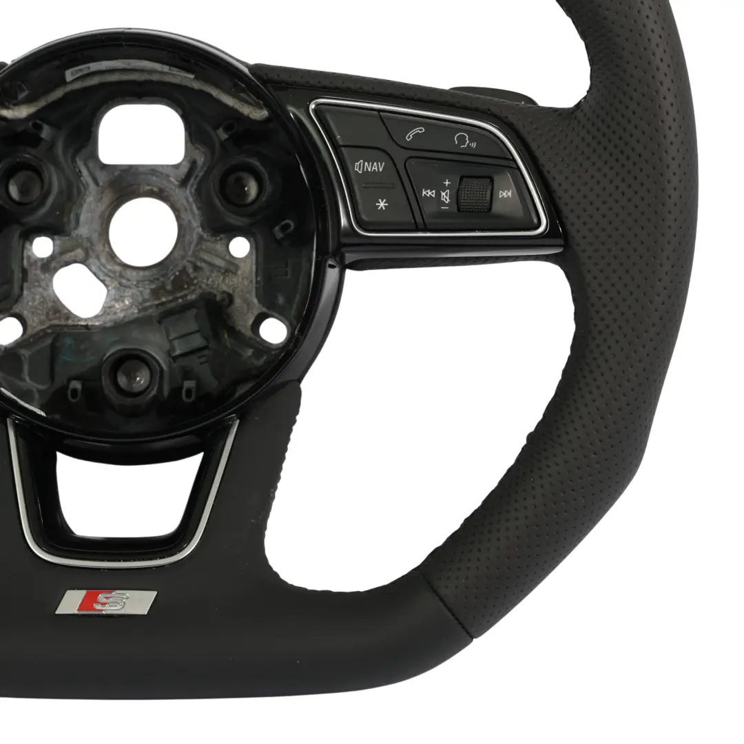Lenkrad S-Line NEU Leder Schaltwippen für Audi A4 B9 A5 F5 mit Teilenummer 8W0419091DH Audi A4 B9 A5 F5 Lenkrad S-Line NEU Leder Schaltwippen - SKU 8W0419091DH-2 - Teilenummer 8W0419091DH