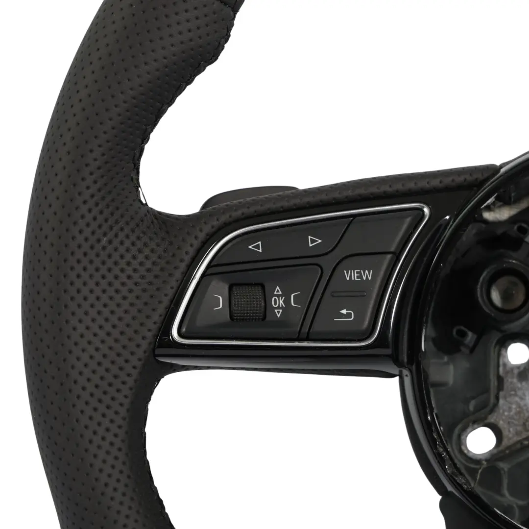 NUEVO Cuero Palanca de Cambio para Audi A4 B9 A5 F5 Volante S-Line con número de pieza 8W0419091DH Audi A4 B9 A5 F5 Volante S-Line NUEVO Cuero Palanca de Cambio - SKU 8W0419091DH-2 - Número de pieza 8W0419091DH