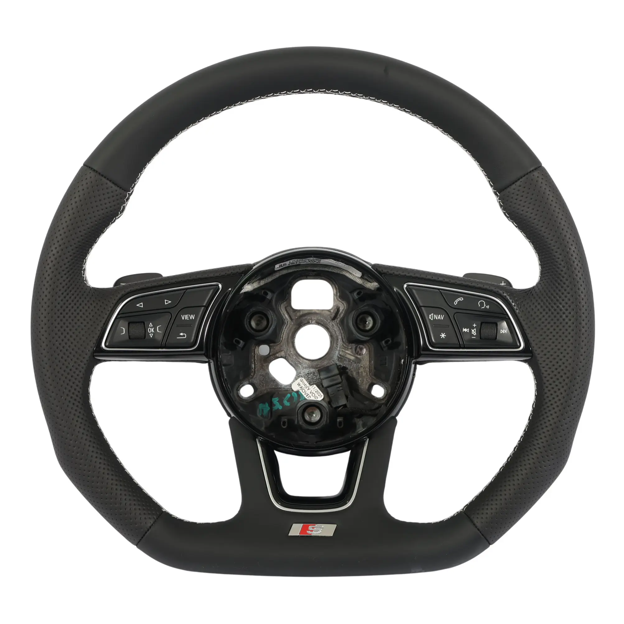 Audi A4 S4 B9 A5 S5 F5 Kierownica NOWA Czarna Skóra Ścięta 8W0419091DJ