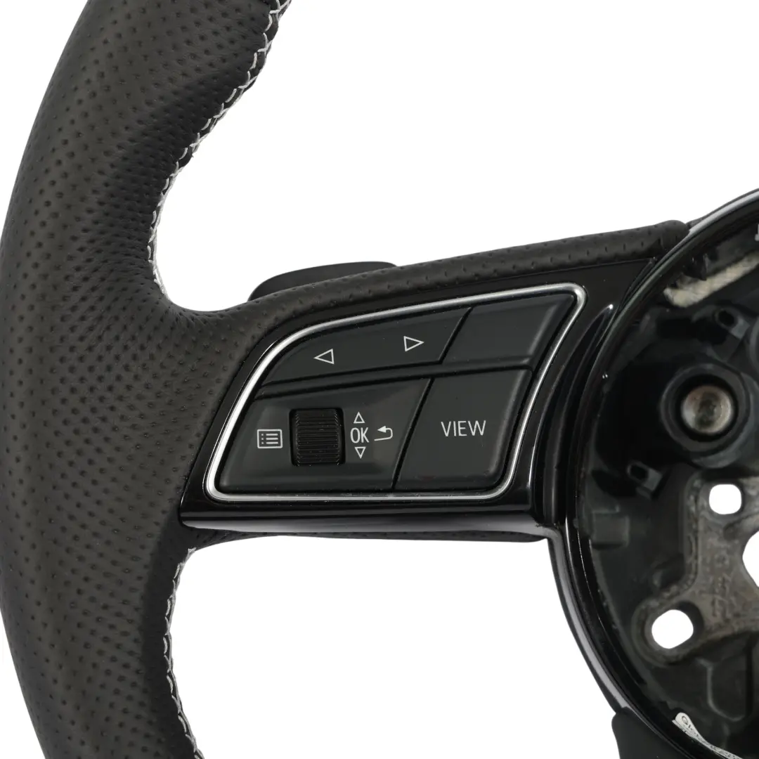 Audi A4 B9 A5 F5 Volante S Line NUEVO Cuero Negro Levas - SKU 8W0419091FT-1 - Número de pieza 8W0419091FT