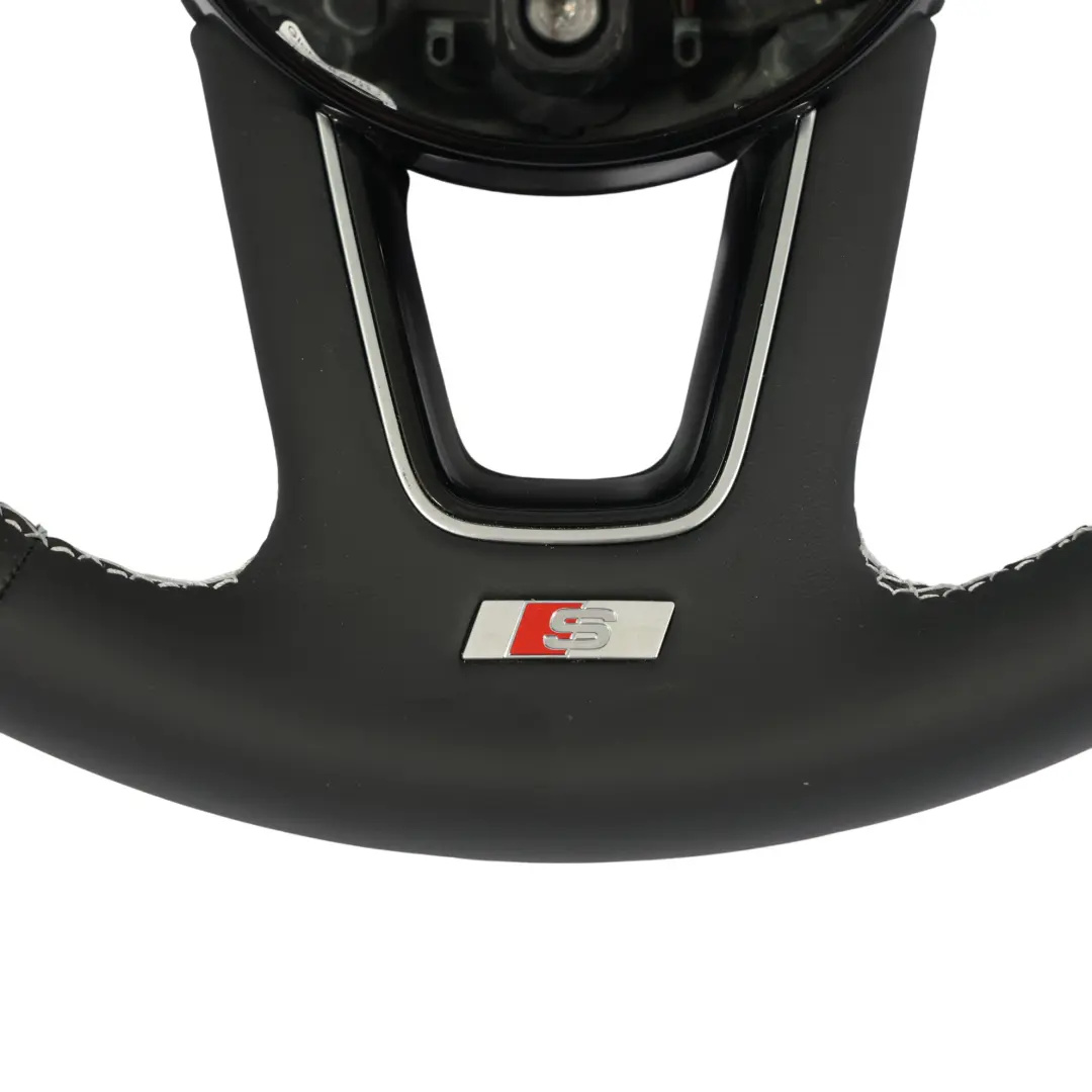 Audi A4 B9 A5 F5 Volante S Line NUEVO Cuero Negro Levas - SKU 8W0419091FT-1 - Número de pieza 8W0419091FT