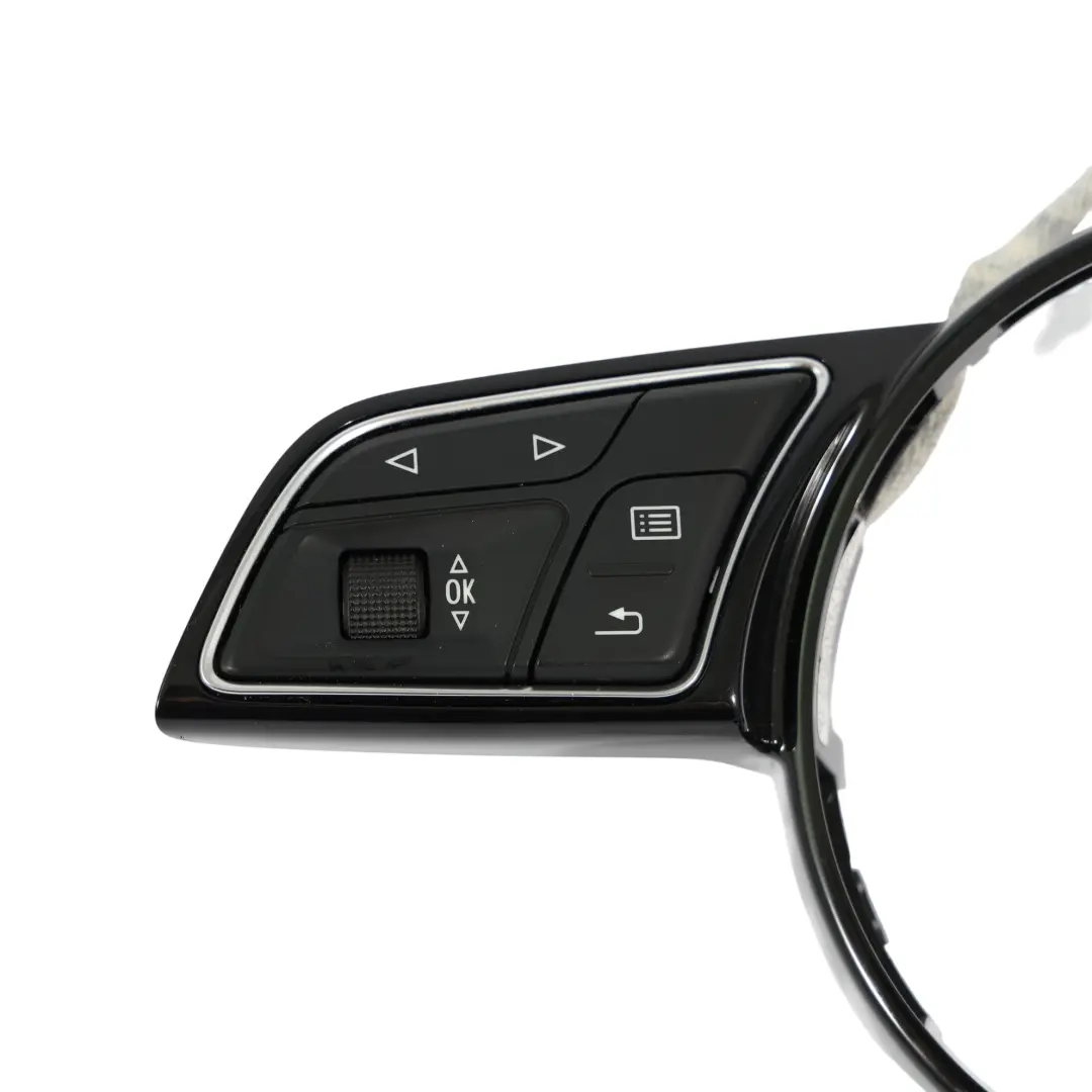 Audi A3 8V Lenkrad Multifunktionsschalter Knopfumrandung Abdeckung - SKU 8W0419689 - Teilenummer 8W0419689