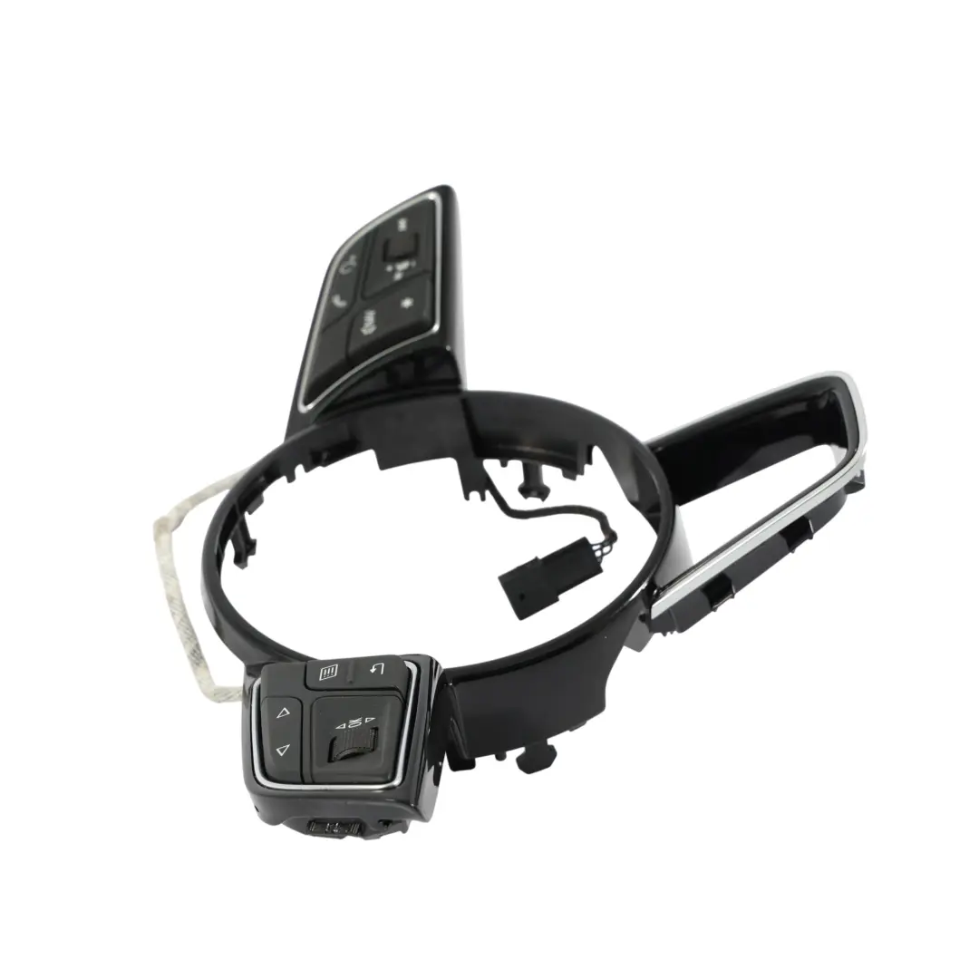 Lenkrad Multifunktionsschalter Knopfumrandung Abdeckung für Audi A3 8V mit Teilenummer 8W0419689 Audi A3 8V Lenkrad Multifunktionsschalter Knopfumrandung Abdeckung - SKU 8W0419689 - Teilenummer 8W0419689