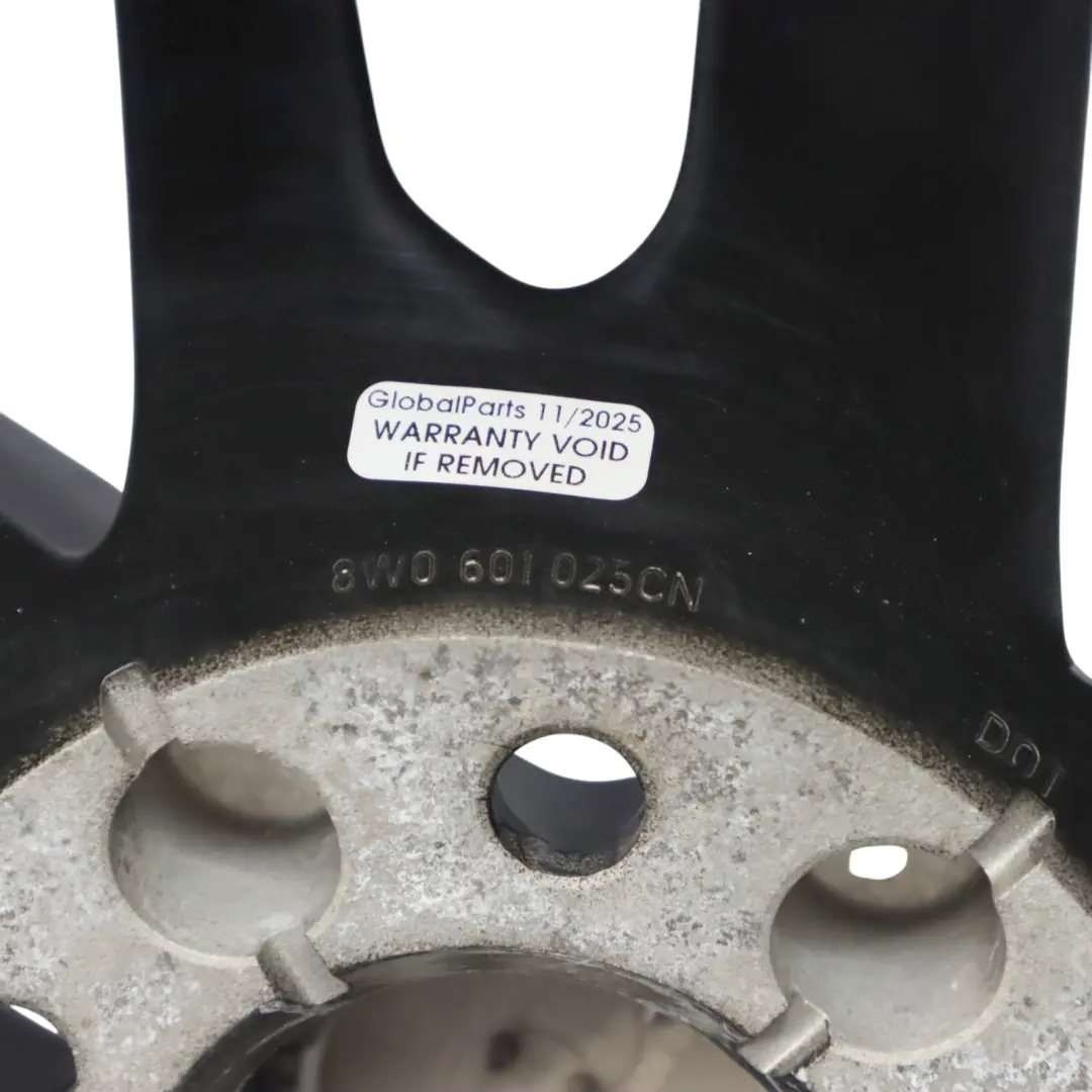 5F Llanta De Aleación Negra 20" 9J ET:26 Audi Sport para Audi RS5 con número de pieza 8W0601025CN Audi RS5 5F Llanta De Aleación Negra 20" 9J ET:26 Audi Sport - SKU 8W0601025CN-1 - Número de pieza 8W0601025CN