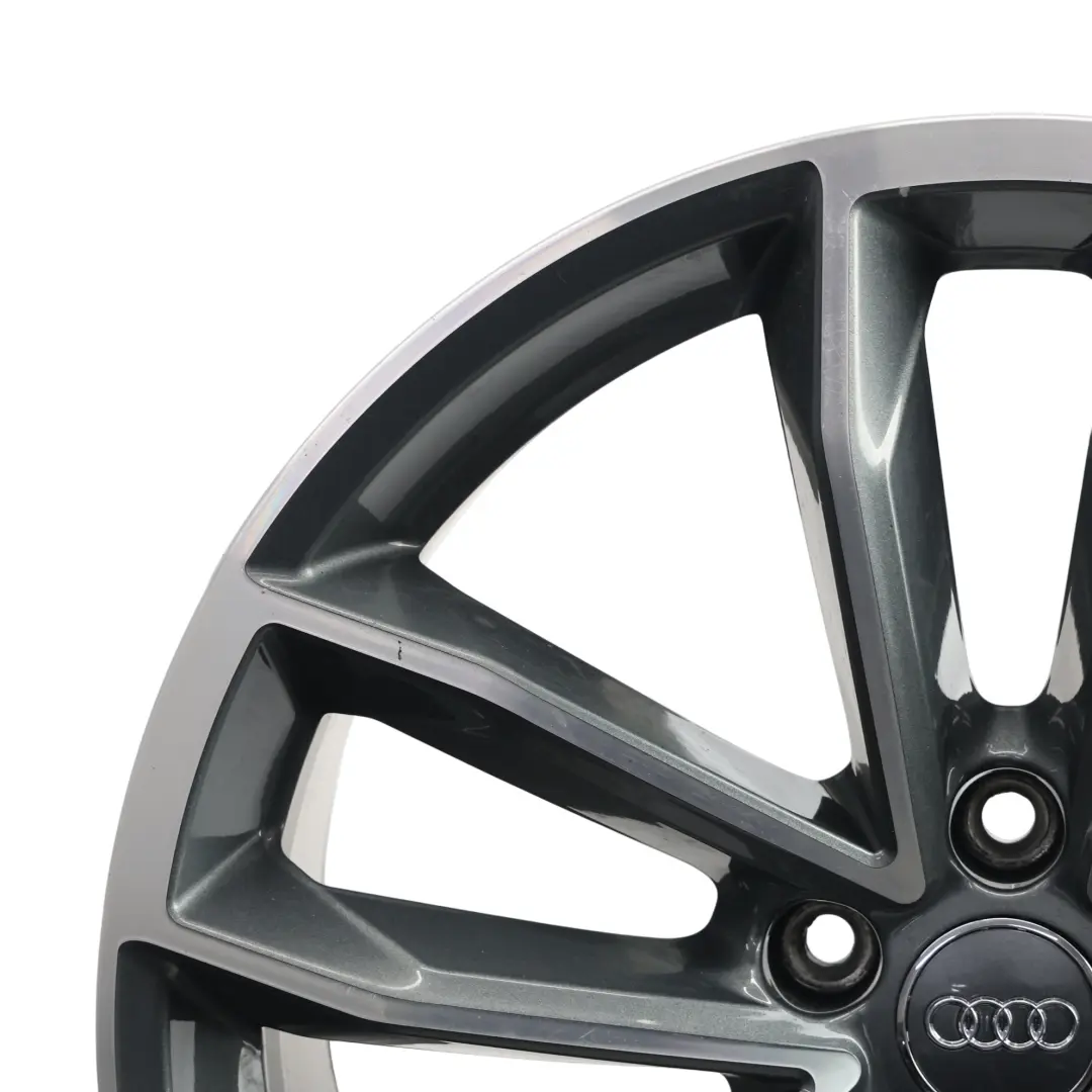 Audi A5 S5 5F Bicolore Grigio Cerchio In Lega Leggera 19" 8,5J ET:32 - SKU 8W0601025DF-1 - Numero di parte 8W0601025DF
