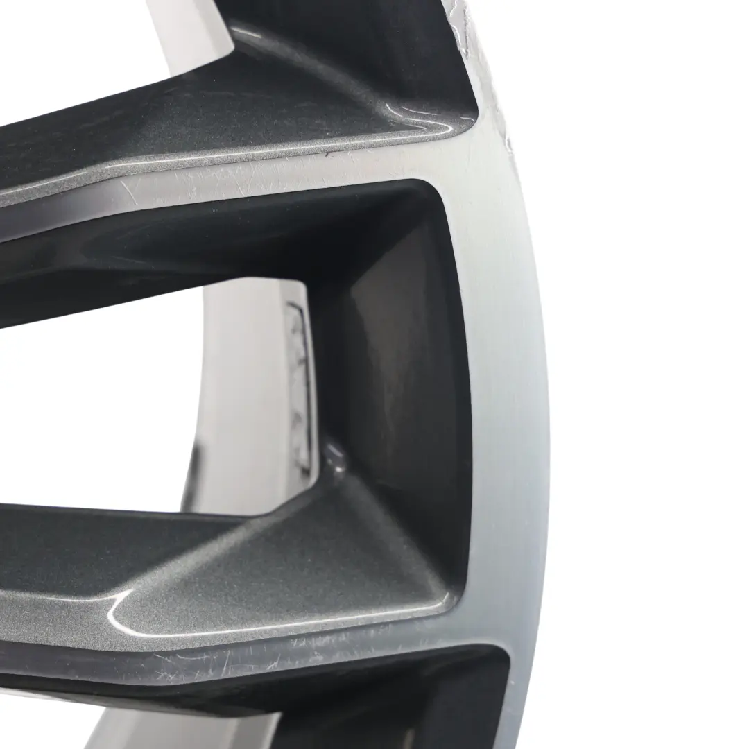 Audi A5 S5 5F Bicolor Grey Wheel Light Alloy Rim 19" 8,5J ET:32 - SKU 8W0601025DF-1 - Part number 8W0601025DF
