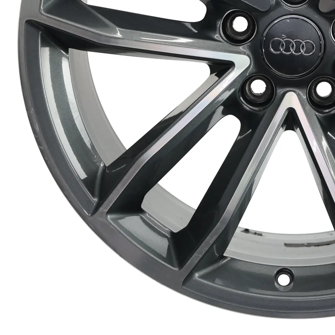  Llanta De Aleación Ligera Audi A5 S5 5F Bicolor Gris 19" 8,5J ET:32 - SKU 8W0601025DF-2 - Número de pieza 8W0601025DF