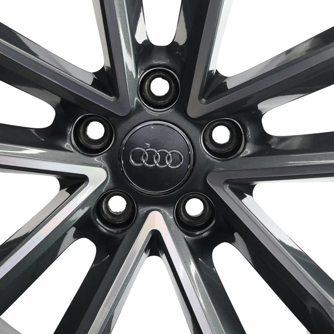 5F Bicolor Grey Wheel Light Alloy Rim 19" 8,5J ET:32 to Audi A5 S5 with Part number 8W0601025DF Audi A5 S5 5F Bicolor Grey Wheel Light Alloy Rim 19" 8,5J ET:32 - SKU 8W0601025DF-2 - Part number 8W0601025DF