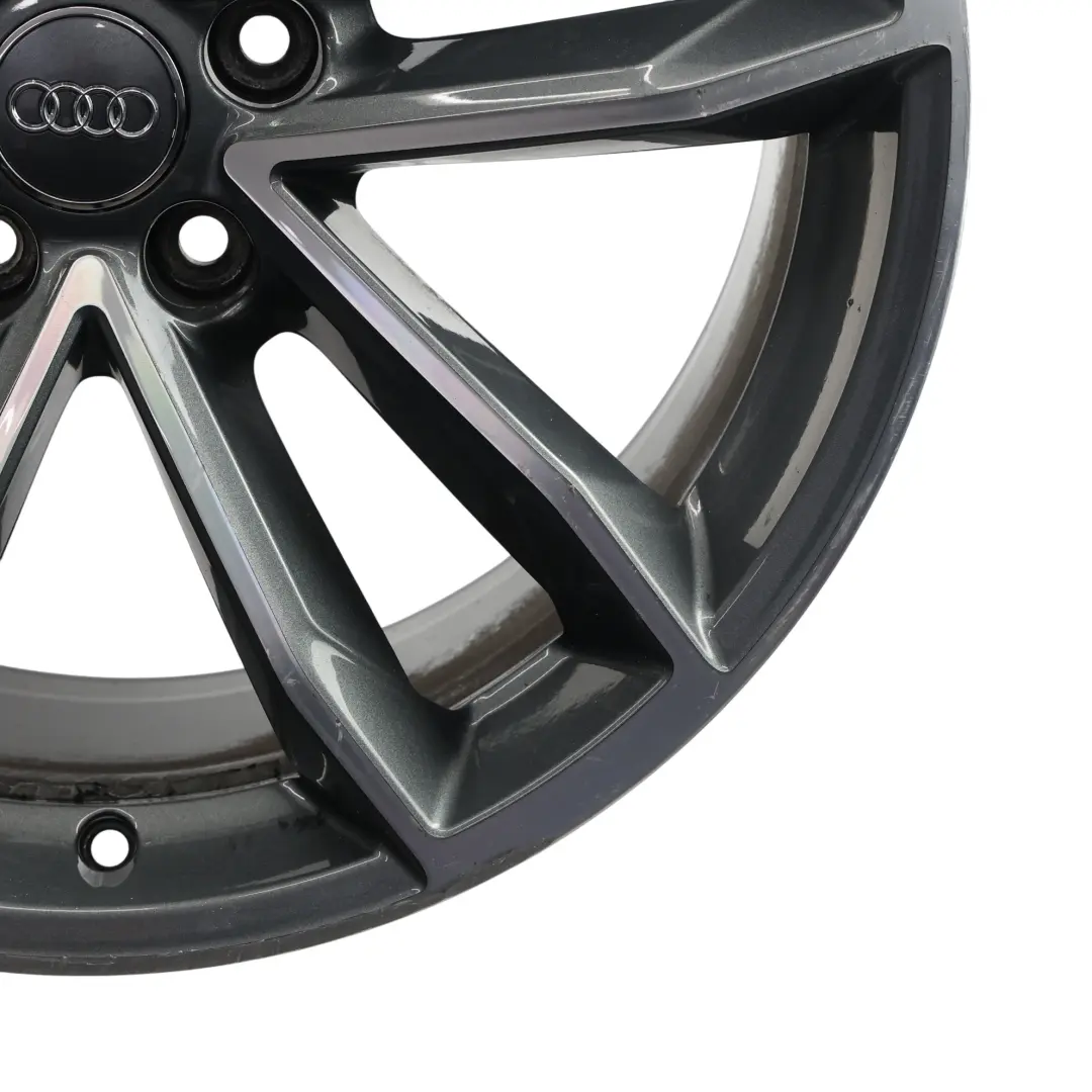 5F Bicolor Grey Wheel Light Alloy Rim 19" 8,5J ET:32 to Audi A5 S5 with Part number 8W0601025DF Audi A5 S5 5F Bicolor Grey Wheel Light Alloy Rim 19" 8,5J ET:32 - SKU 8W0601025DF-3 - Part number 8W0601025DF