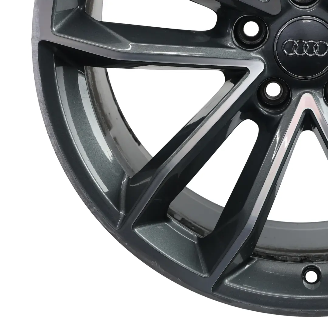 5F Bicolor Grey Wheel Light Alloy Rim 19" 8,5J ET:32 to Audi A5 S5 with Part number 8W0601025DF Audi A5 S5 5F Bicolor Grey Wheel Light Alloy Rim 19" 8,5J ET:32 - SKU 8W0601025DF-3 - Part number 8W0601025DF