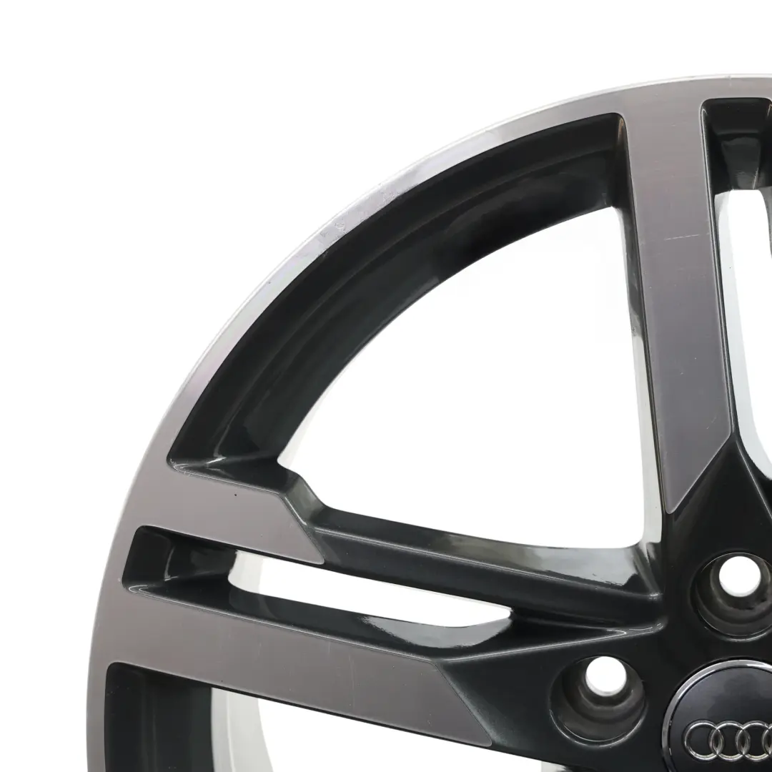 Audi A4 B9 Cerchio Ruota Lega Argento 18" 8J ET:40 Stella Doppie Raze - SKU 8W0601025M-1 - Numero di parte 8W0601025M