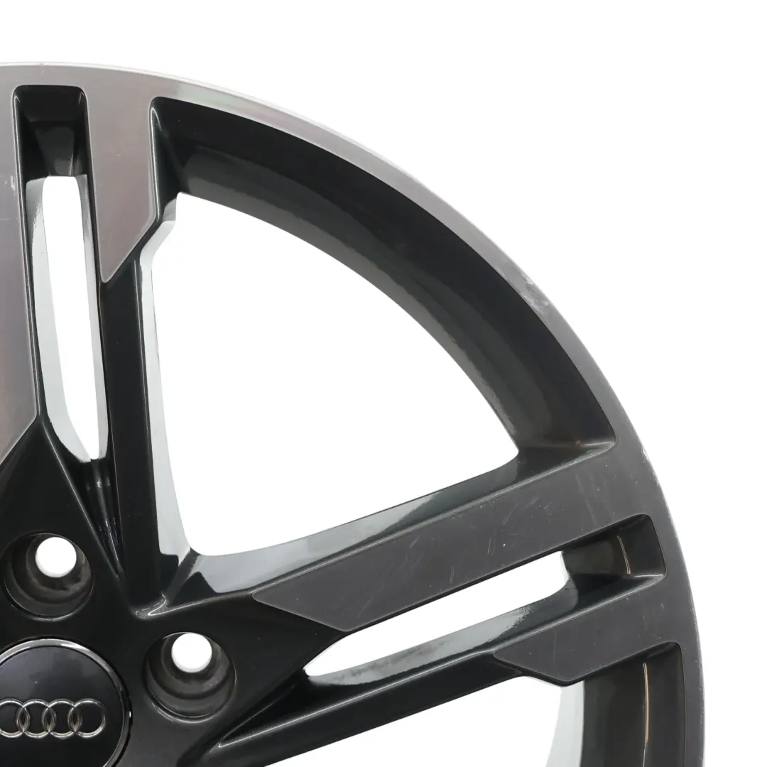 Audi A4 B9 Cerchio Ruota Lega Argento 18" 8J ET:40 Stella Doppie Raze - SKU 8W0601025M-1 - Numero di parte 8W0601025M