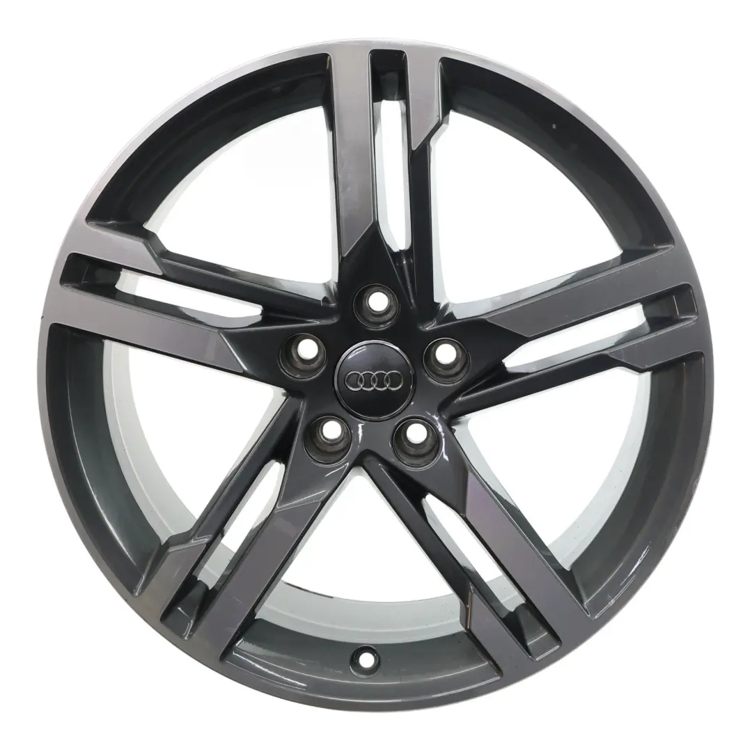 Audi A4 B9 Llanta De Aleación Plata 18" 8J ET:40 Estrella Doble Radio - SKU 8W0601025M-2 - Número de pieza 8W0601025M