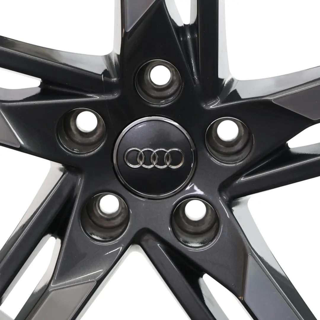 Rim Alloy Silver 18" 8J ET:40 Star Double Spoke to Audi A4 B9 Wheel with Part number 8W0601025M Audi A4 B9 Wheel Rim Alloy Silver 18" 8J ET:40 Star Double Spoke - SKU 8W0601025M-2 - Part number 8W0601025M