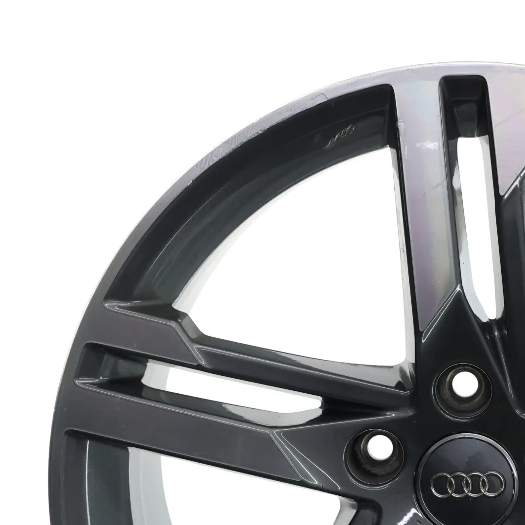 Rim Alloy Silver 18" 8J ET:40 Star Double Spoke to Audi A4 B9 Wheel with Part number 8W0601025M Audi A4 B9 Wheel Rim Alloy Silver 18" 8J ET:40 Star Double Spoke - SKU 8W0601025M-3 - Part number 8W0601025M