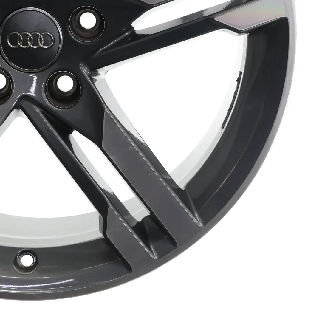 Rim Alloy Silver 18" 8J ET:40 Star Double Spoke to Audi A4 B9 Wheel with Part number 8W0601025M Audi A4 B9 Wheel Rim Alloy Silver 18" 8J ET:40 Star Double Spoke - SKU 8W0601025M-3 - Part number 8W0601025M