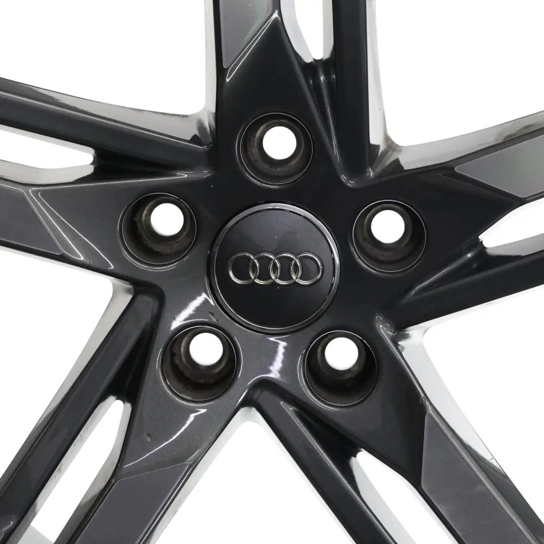 Rim Alloy Silver 18" 8J ET:40 Star Double Spoke to Audi A4 B9 Wheel with Part number 8W0601025M Audi A4 B9 Wheel Rim Alloy Silver 18" 8J ET:40 Star Double Spoke - SKU 8W0601025M-3 - Part number 8W0601025M